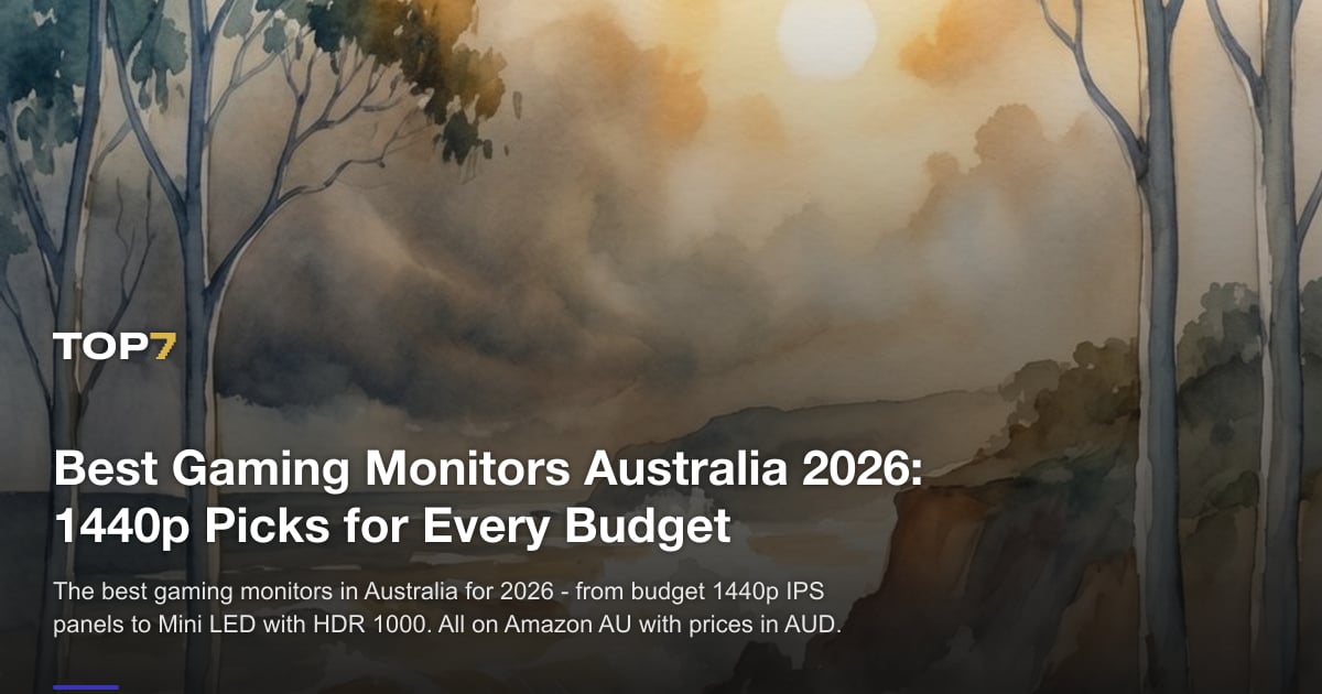 Best Gaming Monitors Australia 2026: 1440p Picks for Every Budget | Top ...
